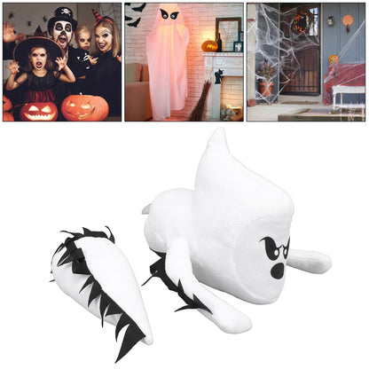 Angry Ghost Plush Toys Crashing Ghosts Halloween Broken Window Ghost for Indoor Outdoor Party Decoration