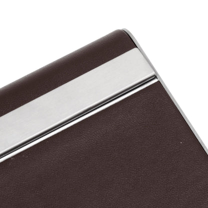 Aluminum Alloy Cigarette Case Box Hold 20pcs Flip for Men Women Smoking Accessories Coffee
