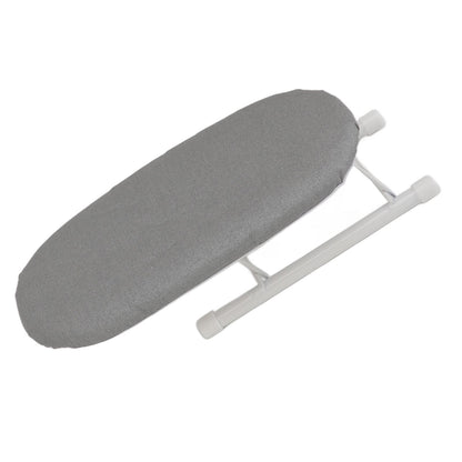 Tabletop Ironing Board Heat Resistant Foldable Portable Mini Ironing Board Clothes Ironing Accessories for Home Travel Grey