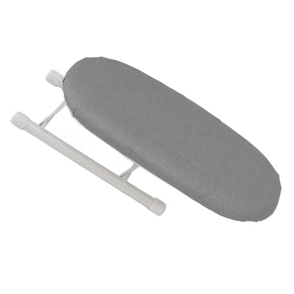 Tabletop Ironing Board Heat Resistant Foldable Portable Mini Ironing Board Clothes Ironing Accessories for Home Travel Grey