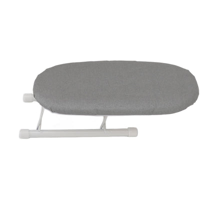 Tabletop Ironing Board Heat Resistant Foldable Portable Mini Ironing Board Clothes Ironing Accessories for Home Travel Grey