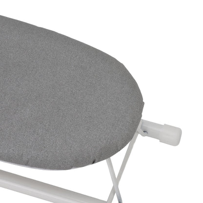 Tabletop Ironing Board Heat Resistant Foldable Portable Mini Ironing Board Clothes Ironing Accessories for Home Travel Grey