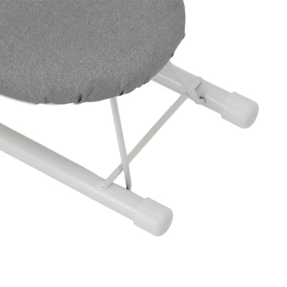 Tabletop Ironing Board Heat Resistant Foldable Portable Mini Ironing Board Clothes Ironing Accessories for Home Travel Grey