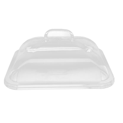 Splatter Cover Clear Transparent Acrylic Dustproof Rectangle Shape Convenient Practical Home Plate Covers for Kitchen S