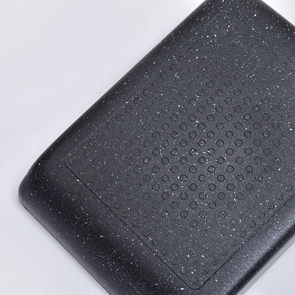 Mini Frying Pan Black Household Portable Japanese Style Egg Frying Pan Rectangular Mini Omelet Pan 13x18cm