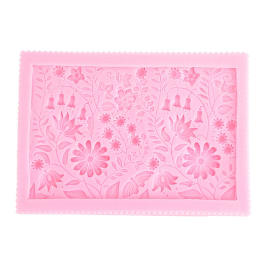 Flower Shaped Silicone Molds Fondant Chocolate Cake Decorative Mold DIY Bake Tool