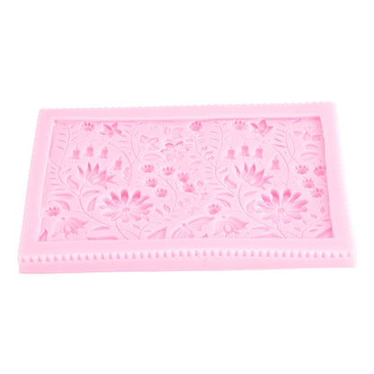 Flower Shaped Silicone Molds Fondant Chocolate Cake Decorative Mold DIY Bake Tool