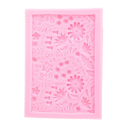 Flower Shaped Silicone Molds Fondant Chocolate Cake Decorative Mold DIY Bake Tool