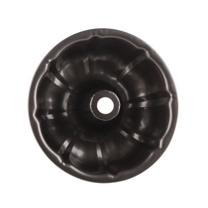 Cake Bread Baking Mold Pumpkin Shaped Carbon Steel Black 3D Baking Dessert Molds for Chocolate Pudding