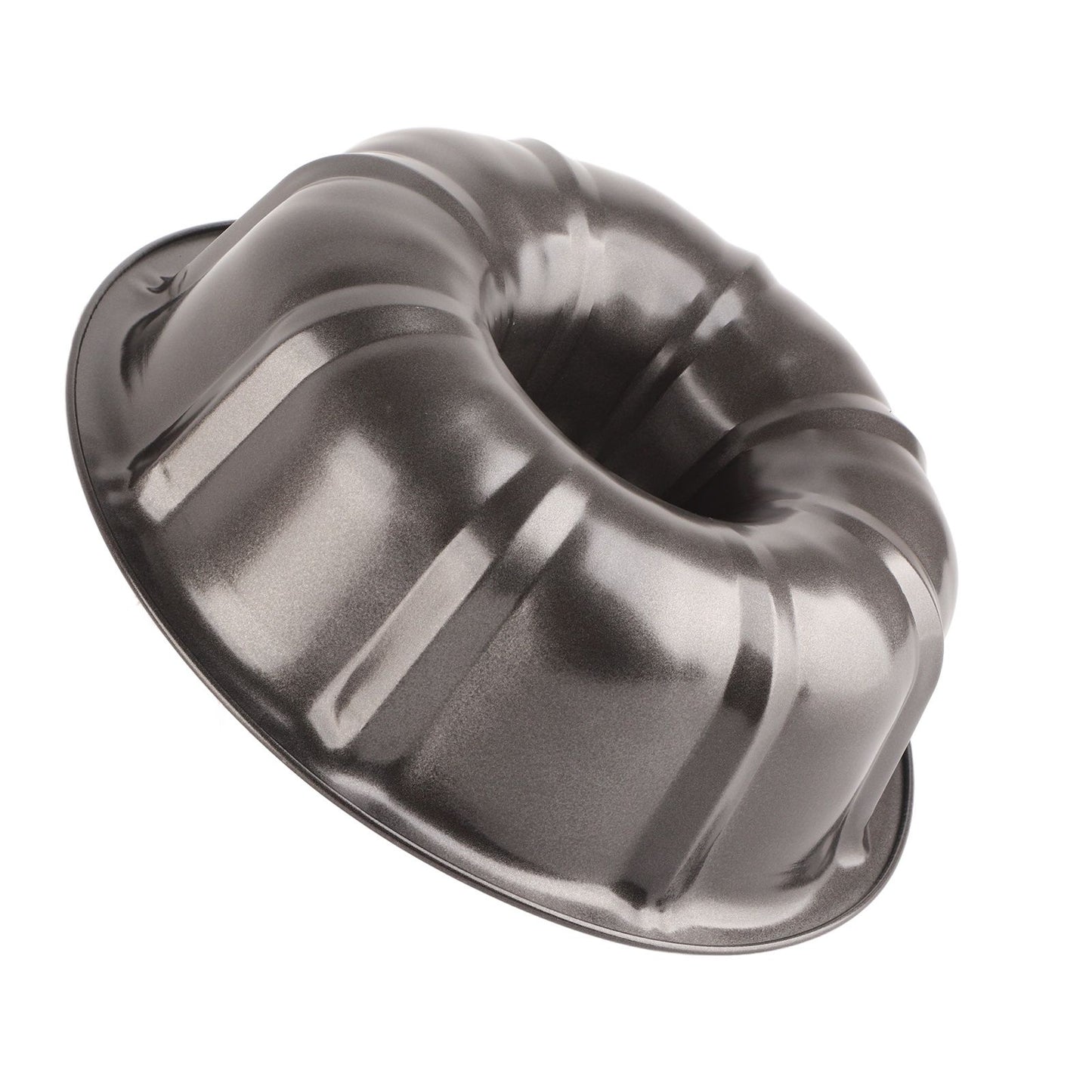 Cake Bread Baking Mold Pumpkin Shaped Carbon Steel Black 3D Baking Dessert Molds for Chocolate Pudding