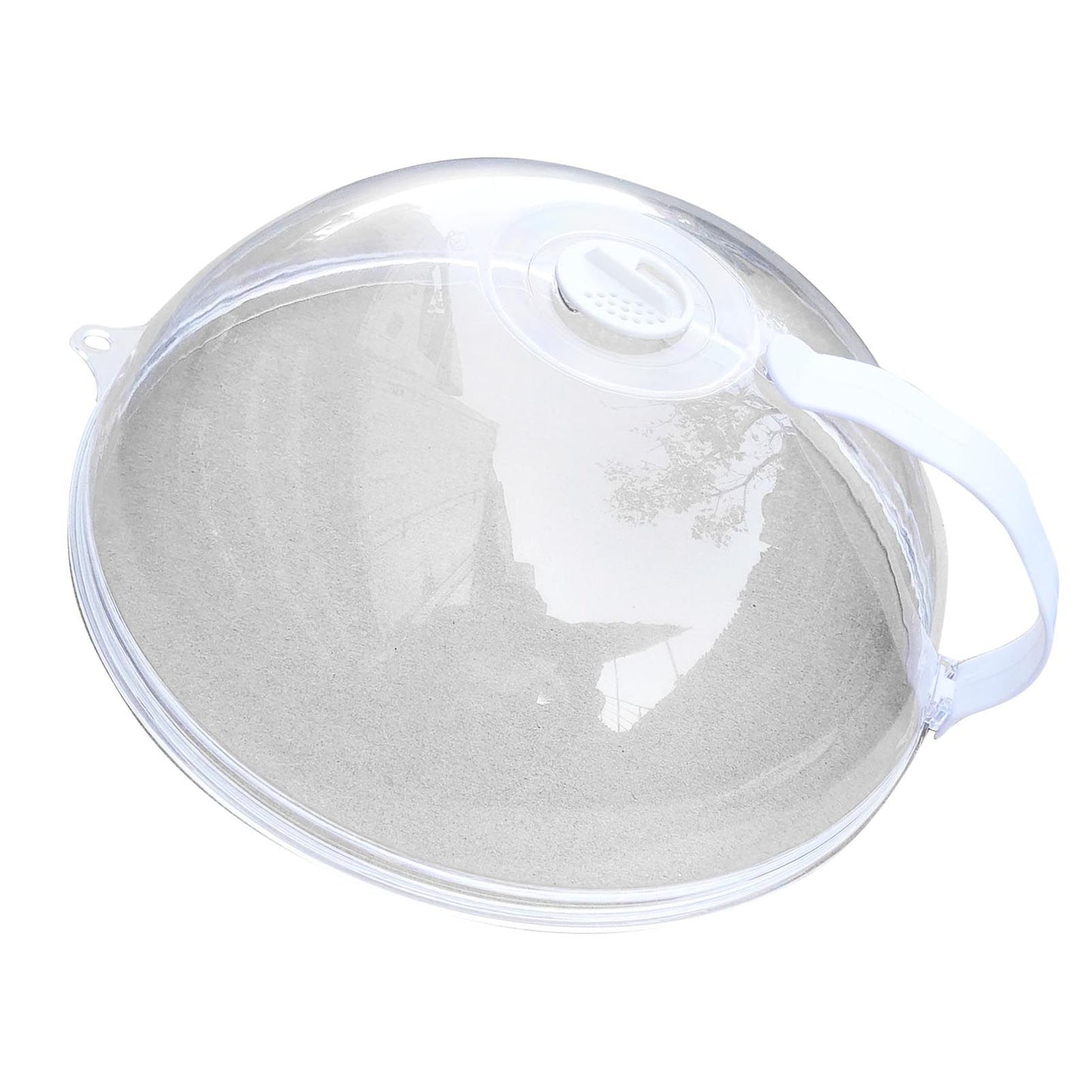 Microwave Oven Splatter Cover High Temperature Resistant Plastic Splash Guard Lid for Kitchen Mini Type