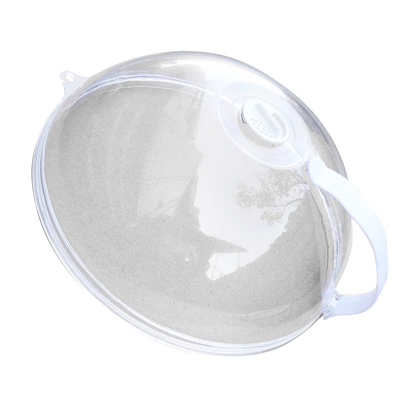 Microwave Oven Splatter Cover High Temperature Resistant Plastic Splash Guard Lid for Kitchen Mini Type