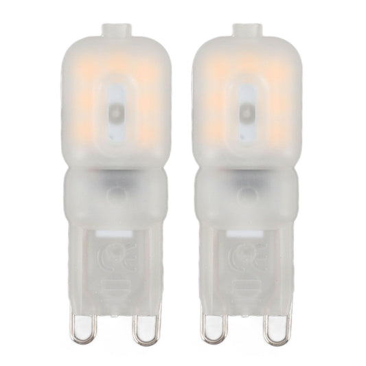 2pcs G9 LED Bulbs Professional 14LEDs High Brightness 270lm Dimmable Replacement Light Bulbs 3W 220V