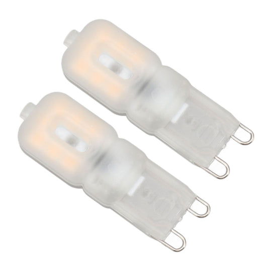 2pcs G9 LED Bulbs Professional 14LEDs High Brightness 270lm Dimmable Replacement Light Bulbs 3W 220V