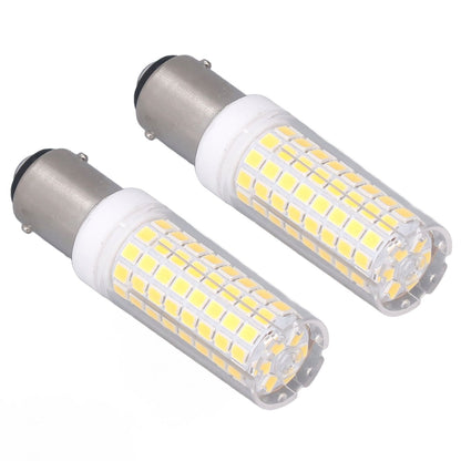2 Pcs LED Corn Bulb BA15D 10W Dimmable Energy Saving 102LEDs Ceramic Light Bulb AC 100‑120V
