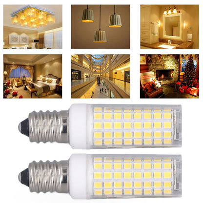 2 Pcs LED Corn Bulb E14 10W Dimmable Energy Saving 102LEDs Light Bulb AC 100‑120V
