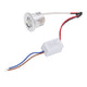 Mini Recessed COB Spotlight Stable Heat Dissipation LED Recessed Ceiling Spotlight 3W Silver Lamp Body AC85‑265V Positive White Light 6000K