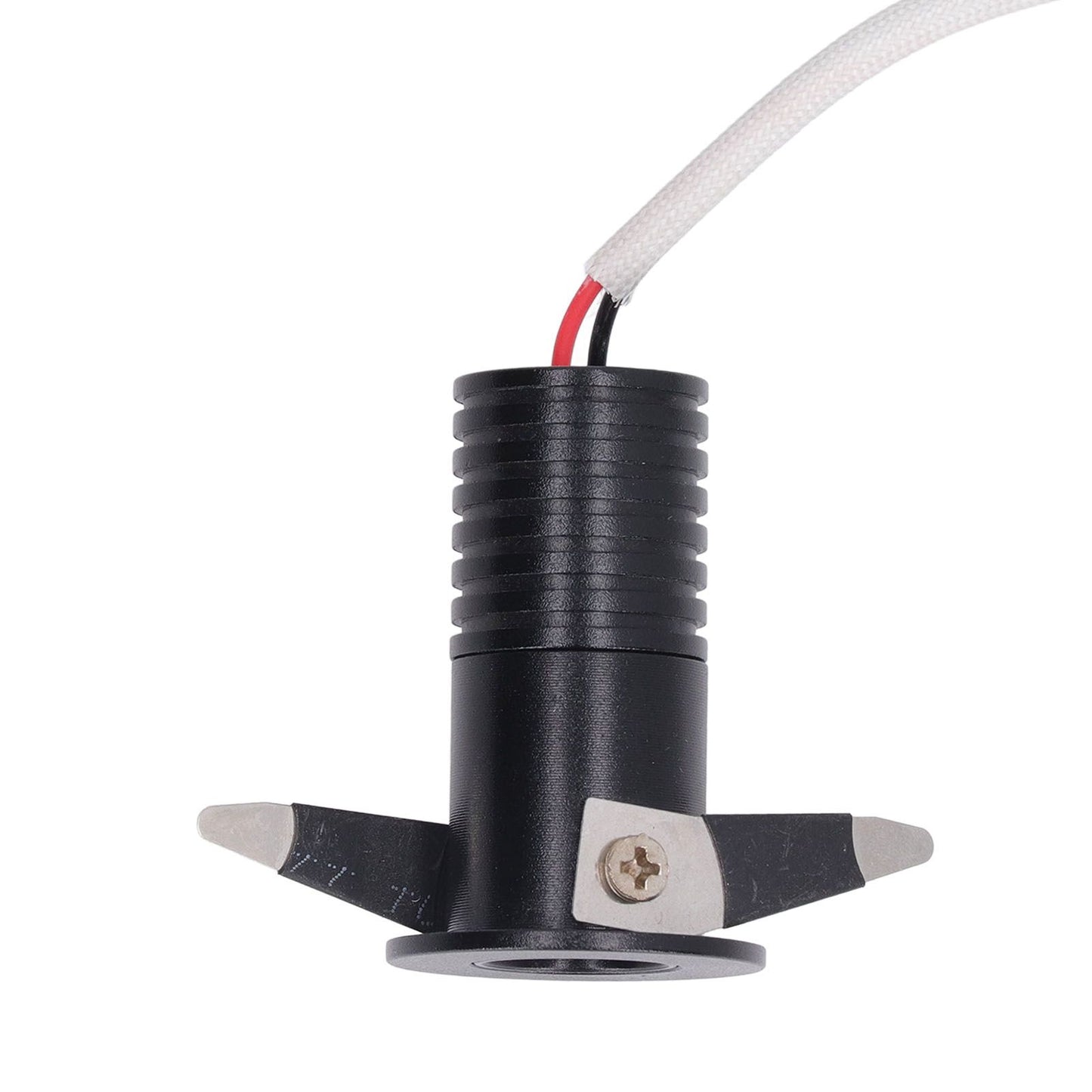 3W LED Recessed Spotlight Mini Under Cabinet Light Downlights with LED Driver for Kitchens Cabinets Ceilings AC85‑265V White Light 6000K