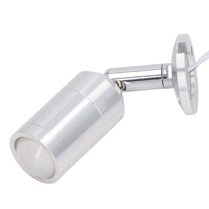 Display Cabinet Spotlight Adjustable Angle Mini LED Showcase Light for Jewelry Cabinets Shelves Silver AC 220V Normal White Light 6000K
