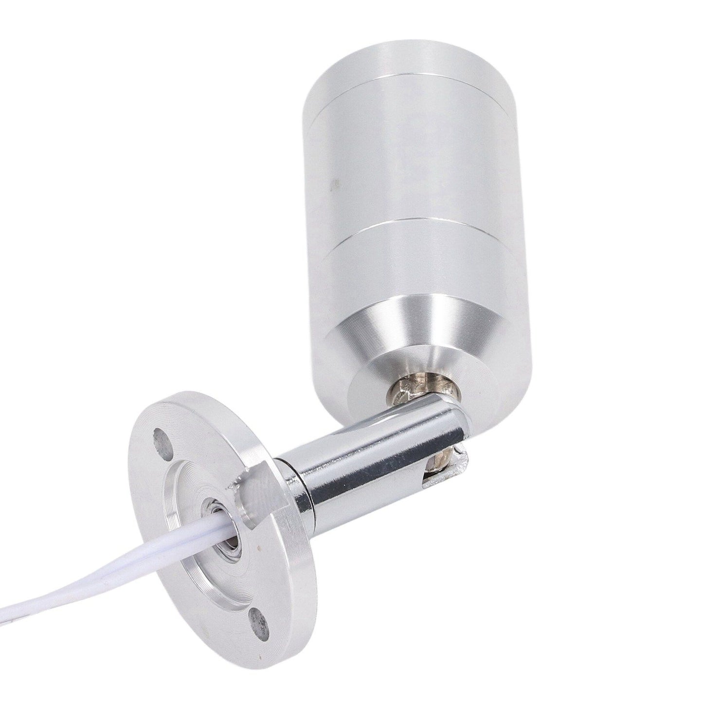 Display Cabinet Spotlight Adjustable Angle Mini LED Showcase Light for Jewelry Cabinets Shelves Silver AC 220V Normal White Light 6000K