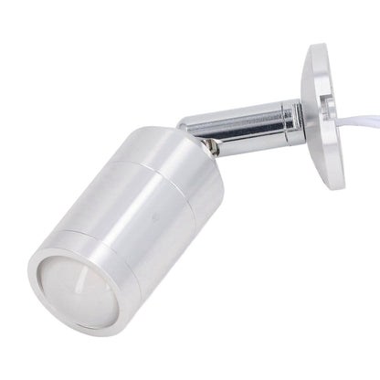 Display Cabinet Spotlight Adjustable Angle Mini LED Showcase Light for Jewelry Cabinets Shelves Silver AC 220V Normal White Light 6000K
