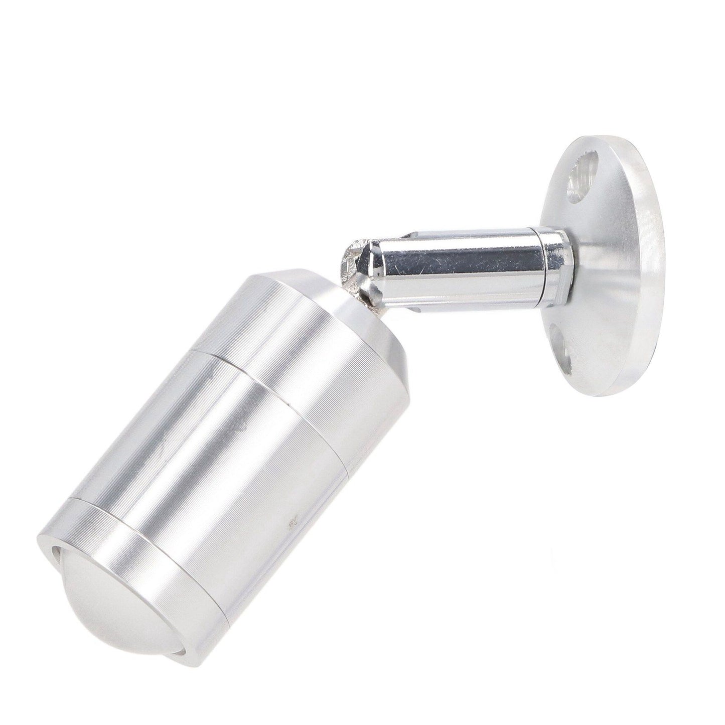 Display Cabinet Spotlight Adjustable Angle Mini LED Showcase Light for Jewelry Cabinets Shelves Silver AC 220V Normal White Light 6000K