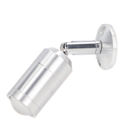 Display Cabinet Spotlight Adjustable Angle Mini LED Showcase Light for Jewelry Cabinets Shelves Silver AC 220V Normal White Light 6000K
