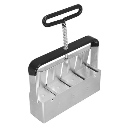 Soil Blocker Manual Quad Soil Block Maker Handheld Soil Block Mold With Comfort Grip Handle For Seedings Cuttings