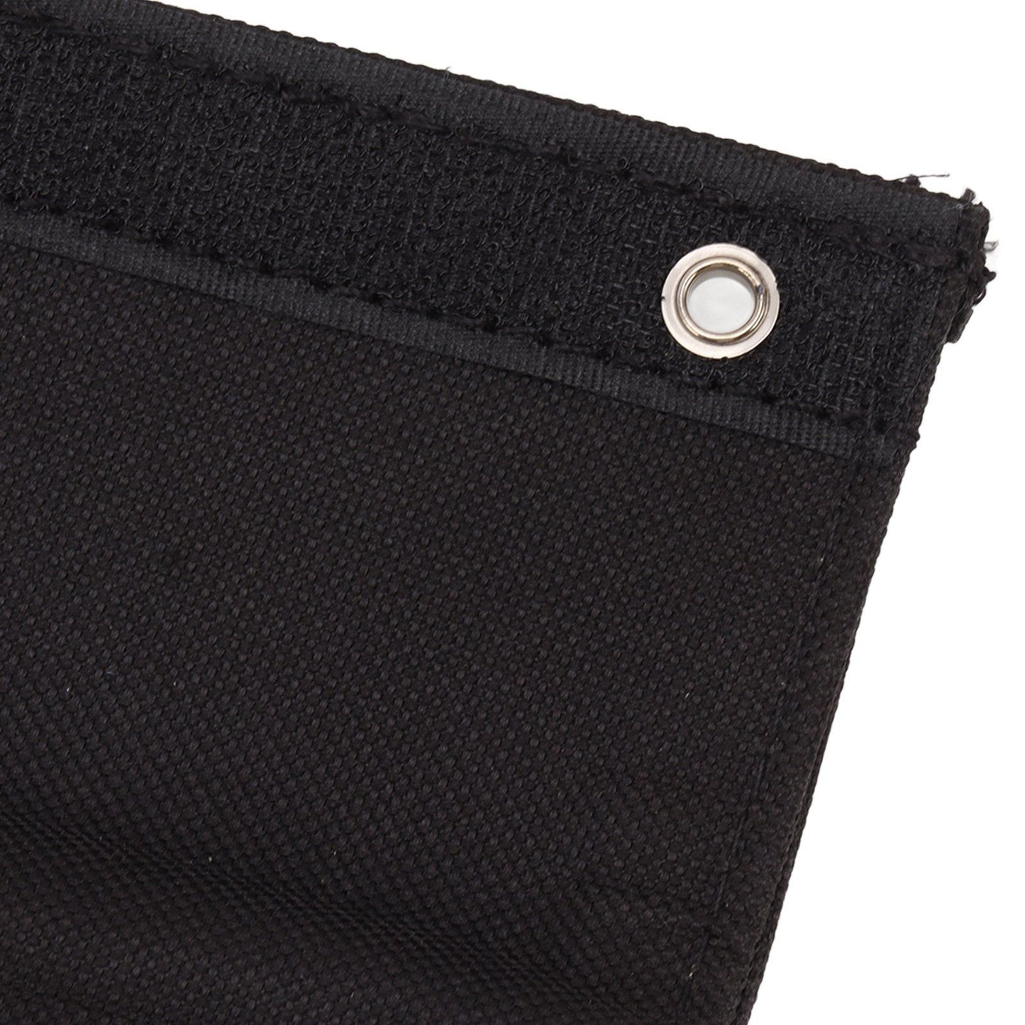 50W Portable Solar Panel Bag Monocrystalline Silicon 5 Folding Solar Panel Case for Outdoor Emergency Black