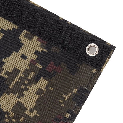 50W Portable Solar Panel Bag Monocrystalline Silicon 5 Folding Solar Panel Case for Outdoor Emergency Camouflage