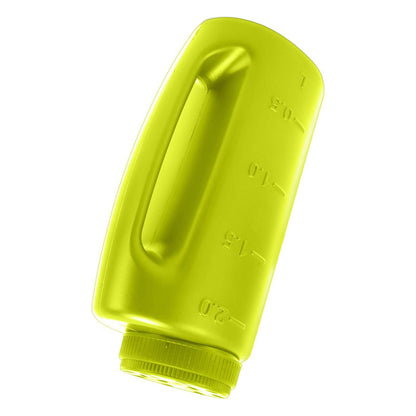 Handheld Fertilizer Spreader Hand Held Grass Seed Spreader Crop Spreading Salt Sowing Pot Green