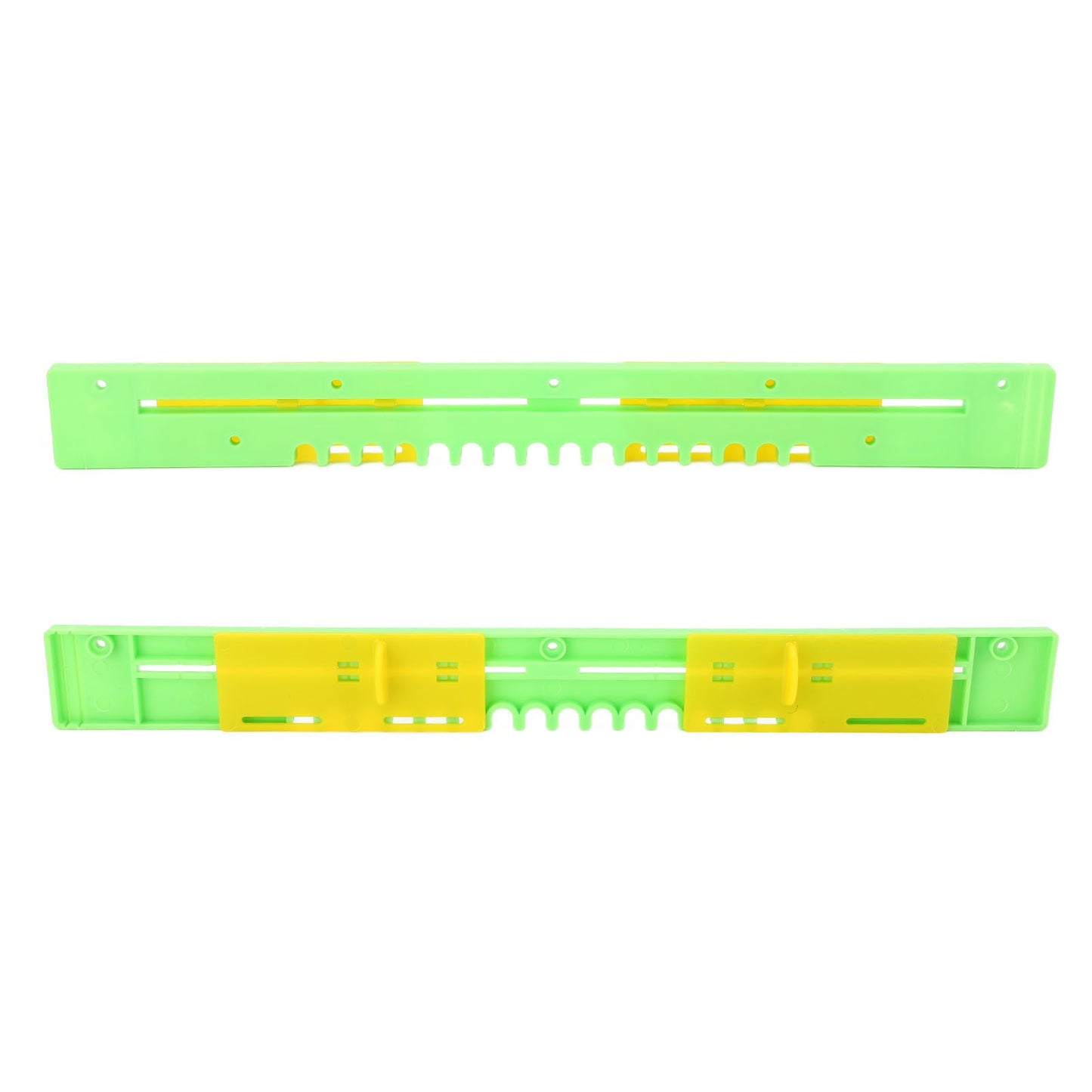 2PCS Bee Door Sliding Guards Beehive Entrance Reducer Beekeeping Gate Anti Escape Frame Vents 37.5cm / 14.8in