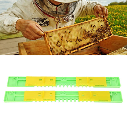 2PCS Bee Door Sliding Guards Beehive Entrance Reducer Beekeeping Gate Anti Escape Frame Vents 37.5cm / 14.8in