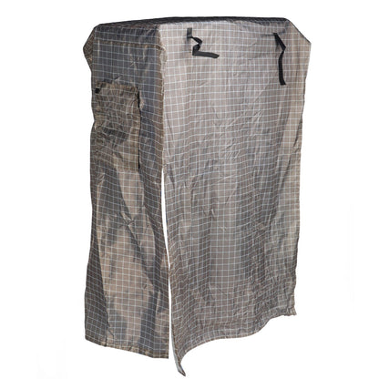 Bird Cage Cover Waterproof Windproof Breathable Birdcage Cover with Mesh Window Seed Catcher for Parrots Parakeets