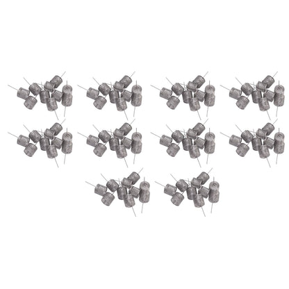 100PCS Fertilizer Mesh Basket Column Shape Stainless Steel Nutrition Box Tools for Garden Nursery Small