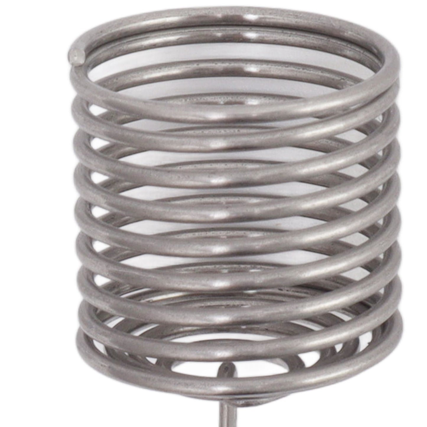 100PCS Fertilizer Mesh Basket Column Shape Stainless Steel Nutrition Box Tools for Garden Nursery Small
