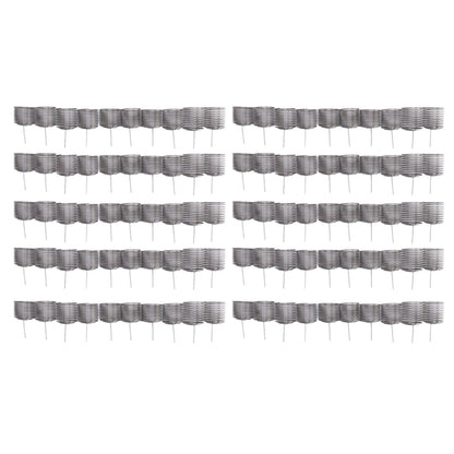 100PCS Fertilizer Mesh Basket Column Shape Stainless Steel Nutrition Box Tools for Garden Nursery Large