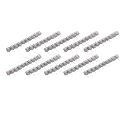 100PCS Fertilizer Mesh Basket Column Shape Stainless Steel Nutrition Box Tools for Garden Nursery Large