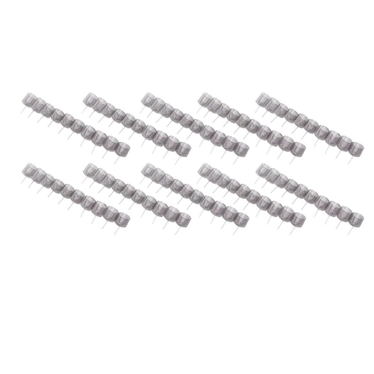 100PCS Fertilizer Mesh Basket Column Shape Stainless Steel Nutrition Box Tools for Garden Nursery Large