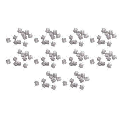 100PCS Fertilizer Mesh Basket Column Shape Stainless Steel Nutrition Box Tools for Garden Nursery Large