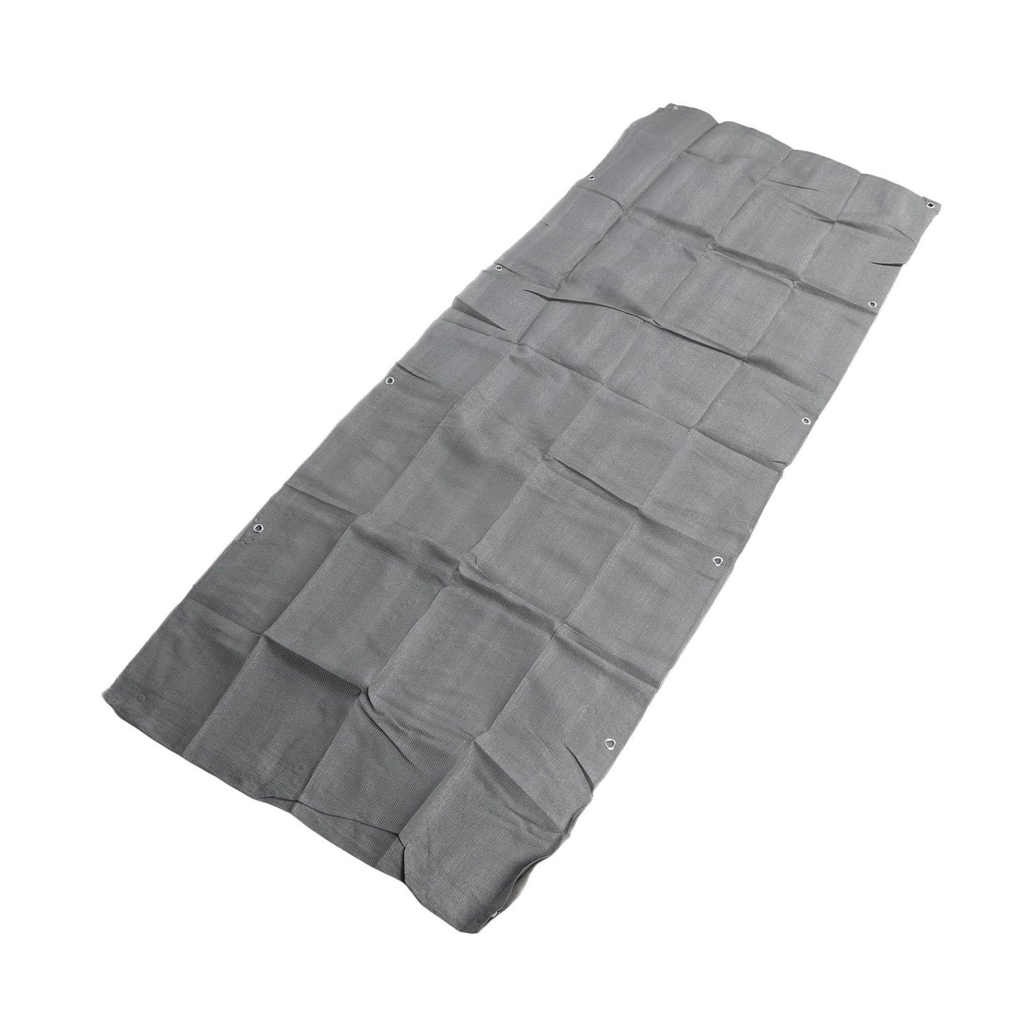 Balcony Privacy Screen Fence Cover HDPE UV Protection Privacy Screen Fence for Deck Patio Backyard Outdoor Pool Light Gray