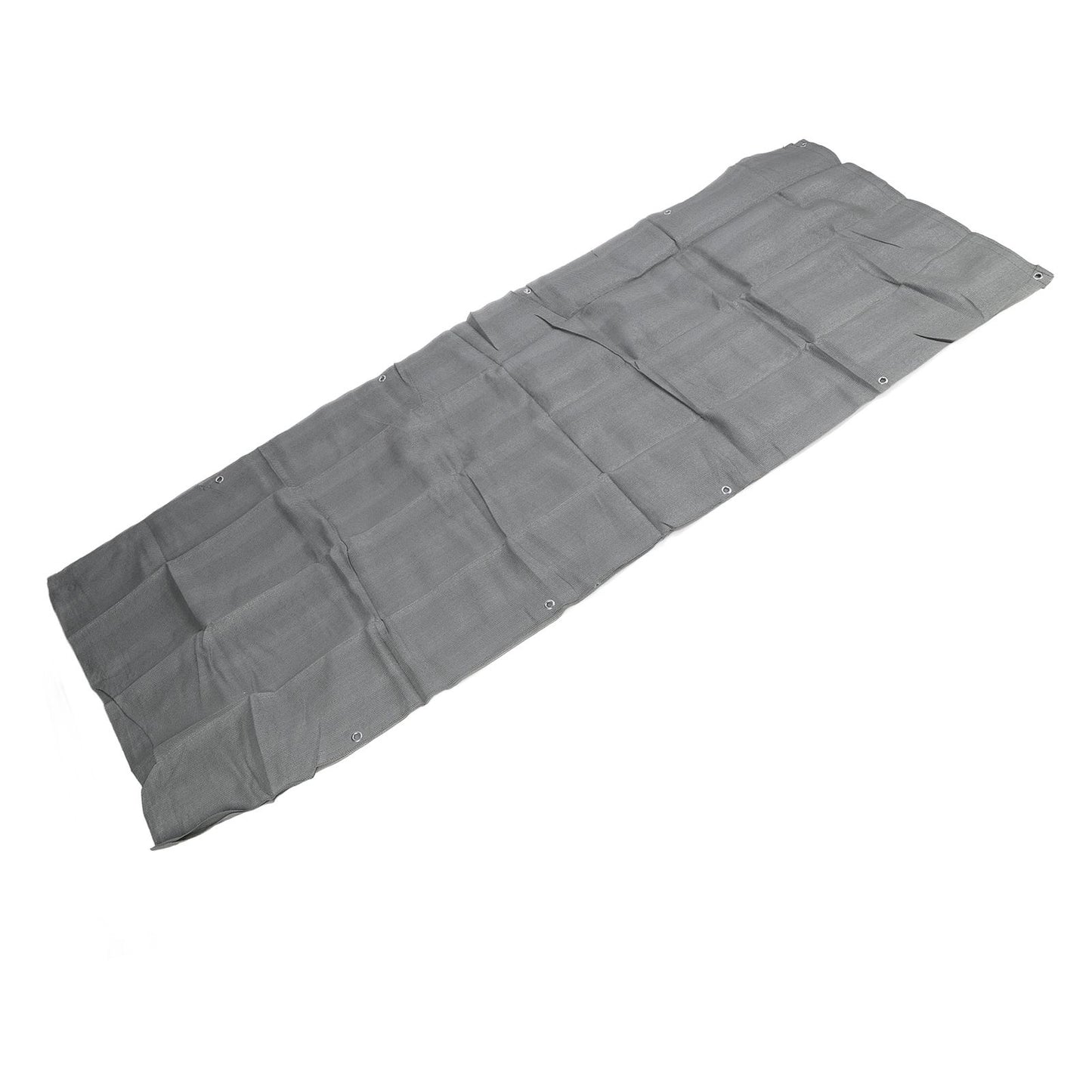 Balcony Privacy Screen Fence Cover HDPE UV Protection Privacy Screen Fence for Deck Patio Backyard Outdoor Pool Light Gray