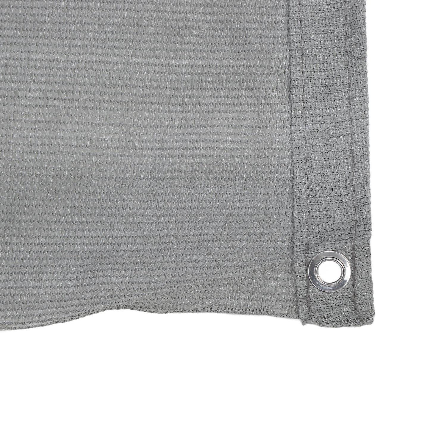 Balcony Privacy Screen Fence Cover HDPE UV Protection Privacy Screen Fence for Deck Patio Backyard Outdoor Pool Light Gray