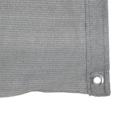 Balcony Privacy Screen Fence Cover HDPE UV Protection Privacy Screen Fence for Deck Patio Backyard Outdoor Pool Light Gray