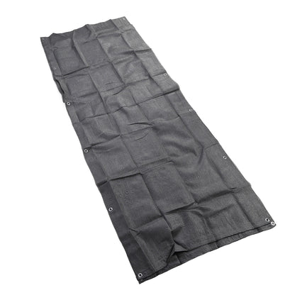 Balcony Privacy Screen Fence Cover HDPE UV Protection Privacy Screen Fence for Deck Patio Backyard Outdoor Pool Dark Gray