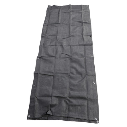 Balcony Privacy Screen Fence Cover HDPE UV Protection Privacy Screen Fence for Deck Patio Backyard Outdoor Pool Dark Gray