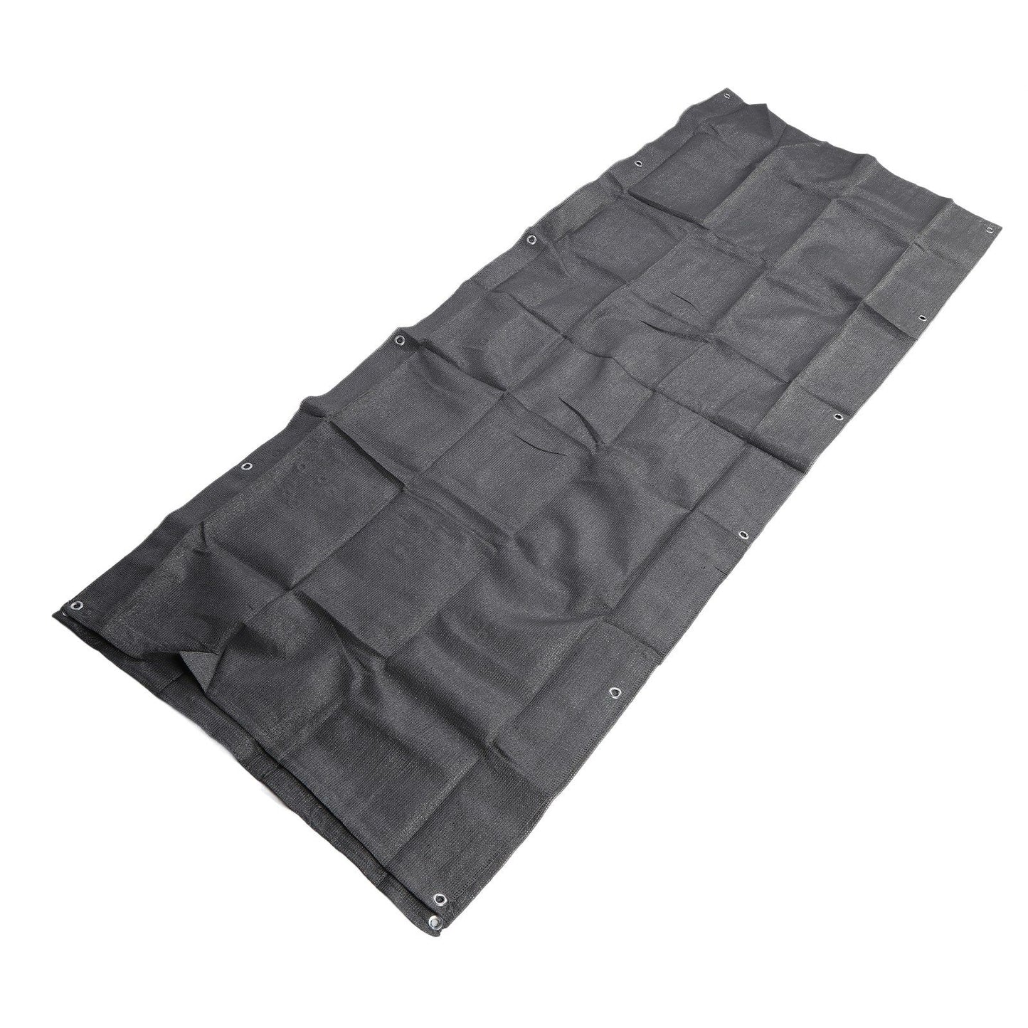 Balcony Privacy Screen Fence Cover HDPE UV Protection Privacy Screen Fence for Deck Patio Backyard Outdoor Pool Dark Gray