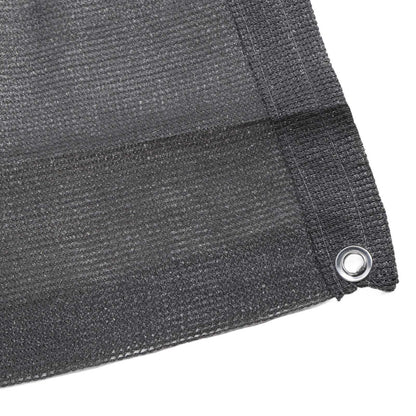 Balcony Privacy Screen Fence Cover HDPE UV Protection Privacy Screen Fence for Deck Patio Backyard Outdoor Pool Dark Gray