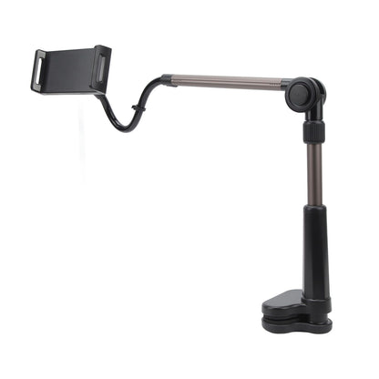 Tablet Clamp Holder Desk Mount Stable Flexible 360 Degree Rotation Universal Phone Clamp Bracket