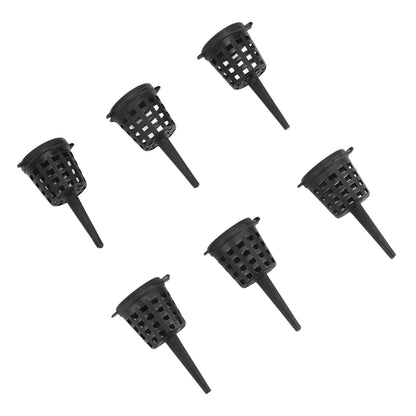 100pcs Bonsai Fertilizer Baskets with Lid Portable Fertilizer Mesh Baskets for Potted Plants Succulent Orchid